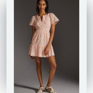 Somerset Eyelet Dress by Anthropologie